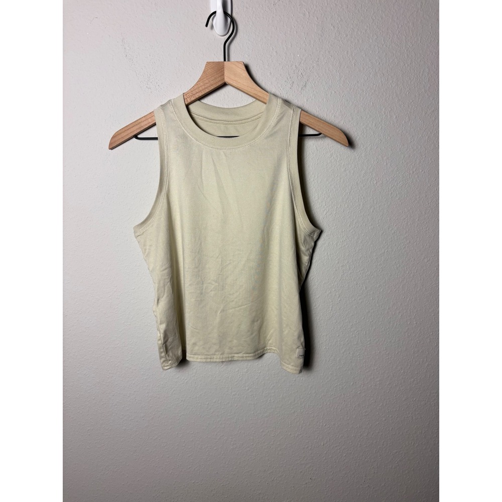 Vuori Energy Top Tank Cream Beige Women Small VW123 Performance Athletic Tee